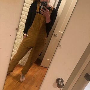 American Eagle Corduroy Overalls